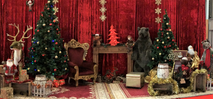 Décorations festives Noël Paris