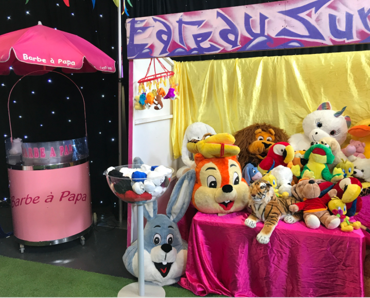 Location accessoires fête foraine Paris