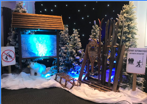 Location décors chalet Paris