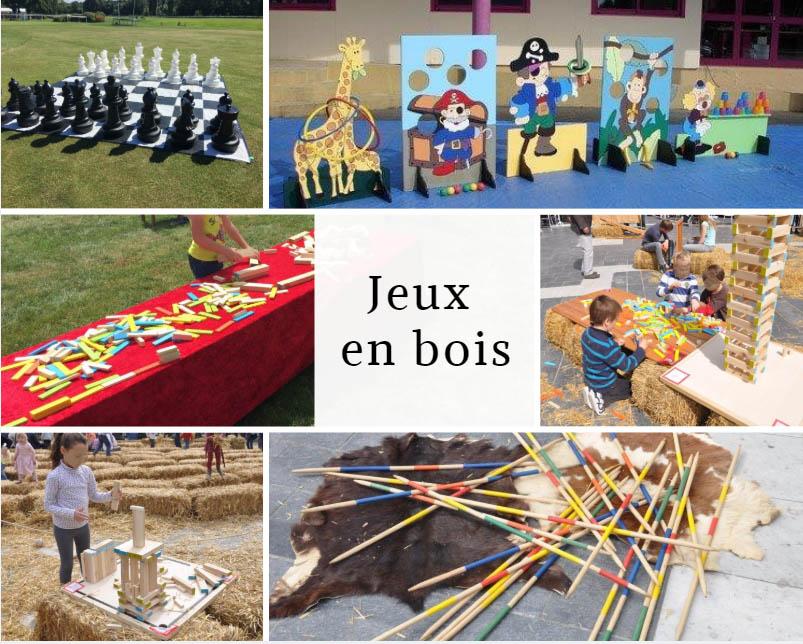 Jeux en bois