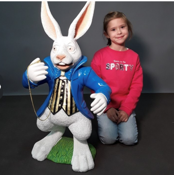 location lapin blanc alice aux pays des merveilles ids